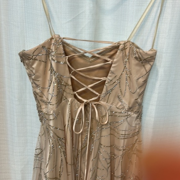 Halter Rhinestone sparkle and fun Cachet size 12 - Picture 3 of 5